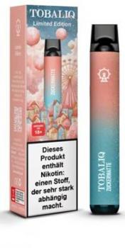 Tobaliq Vape "Zuckerwatte", 20 mg, 600 Züge - Limited Edition